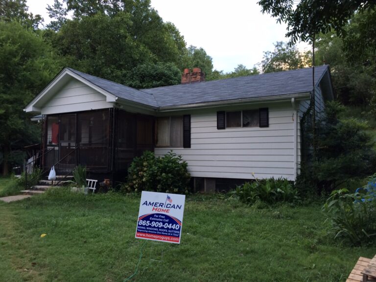 Shingle roof replacement by American Home