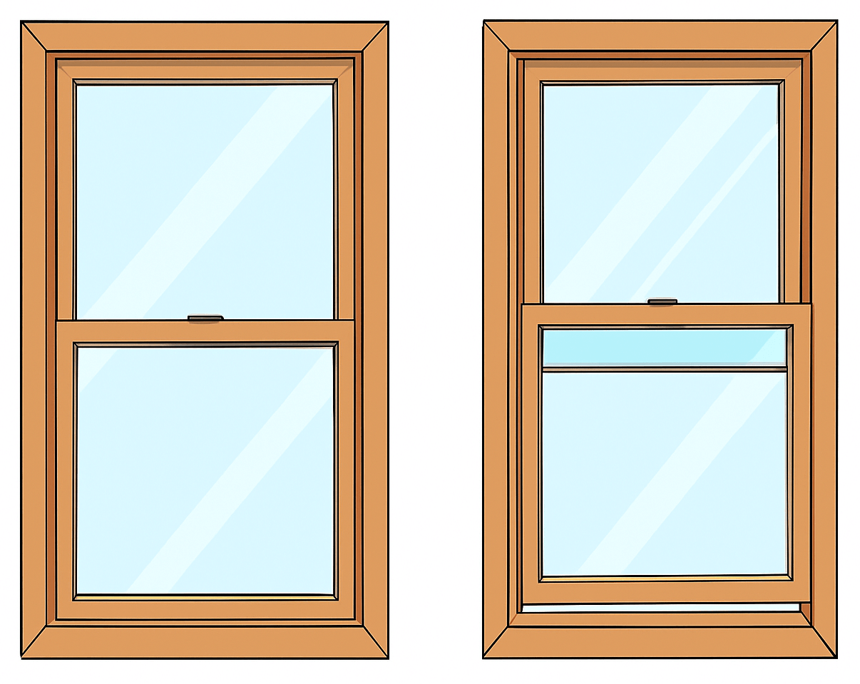 Double-Hung Windows<br />
